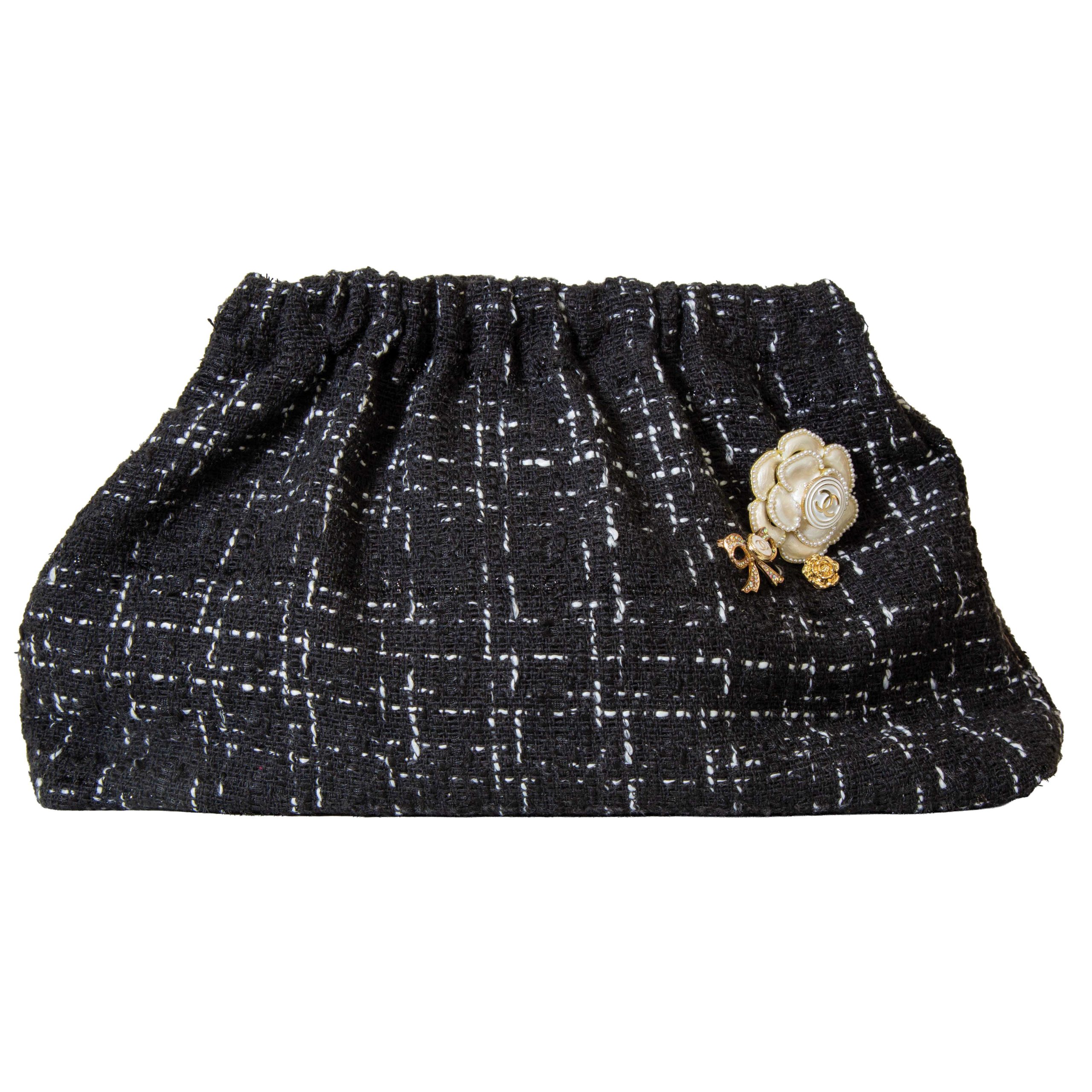 Tweed Clutch (brooches additional $35 each) $78 Tweed Clutch (brooches additional $35 each) $78
