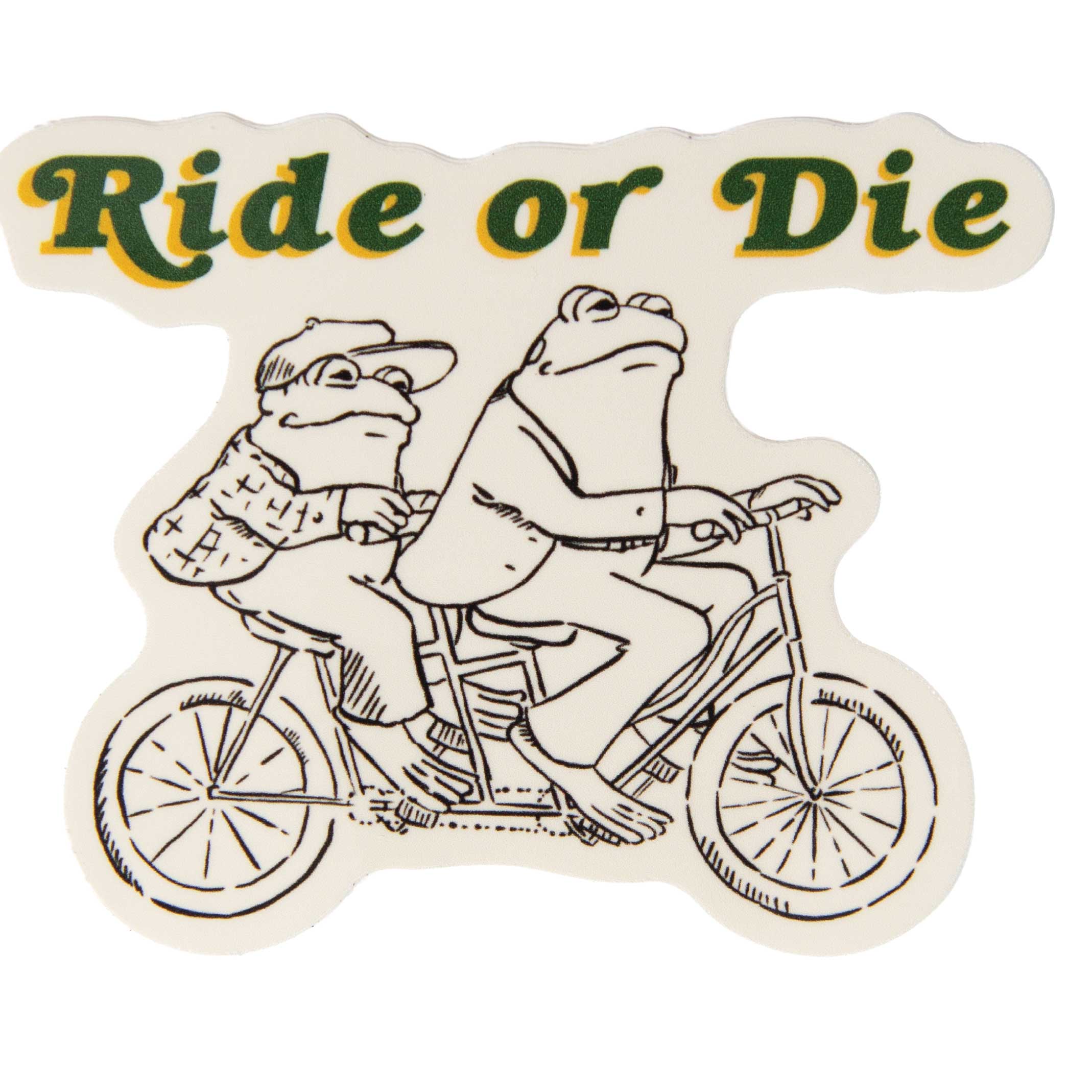Frog and Toad Vinyl sticker $4 Frog and Toad Vinyl sticker $4