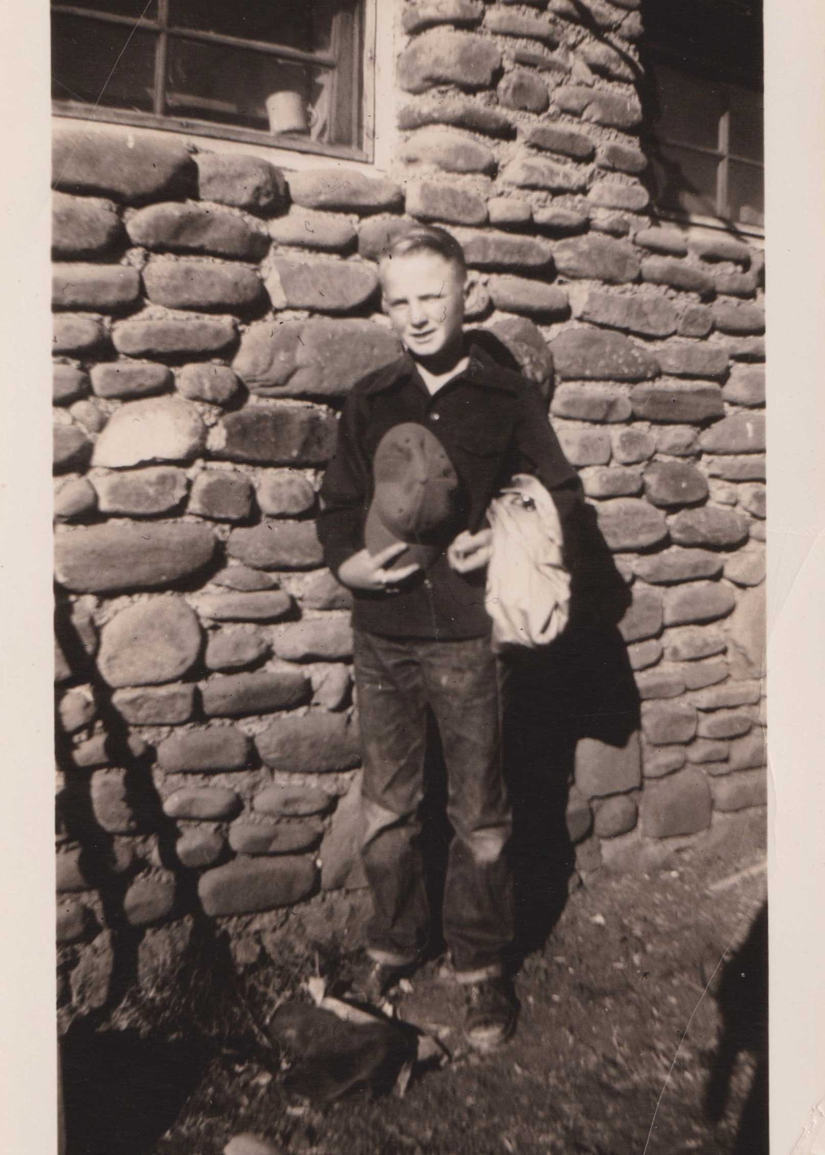 Marshall Trimble in Ash Fork during his Route 66 days in the late 1940s Marshall Trimble in Ash Fork during his Route 66 days in the late 1940s