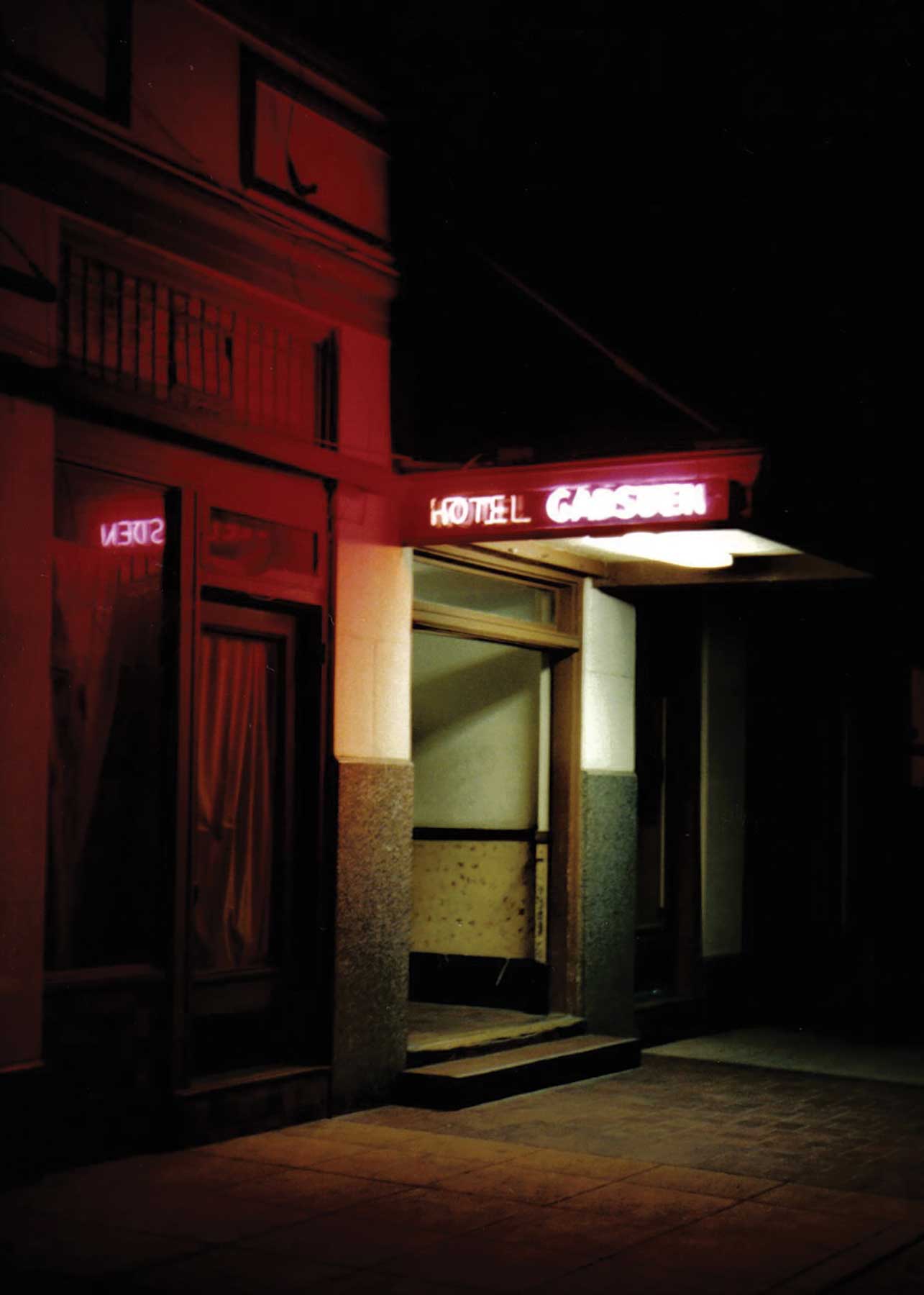 the side entrance to The Gadsden Hotel in Douglas, which was the southern terminus of U.S. Route 666 until 1992 the side entrance to The Gadsden Hotel in Douglas, which was the southern terminus of U.S. Route 666 until 1992