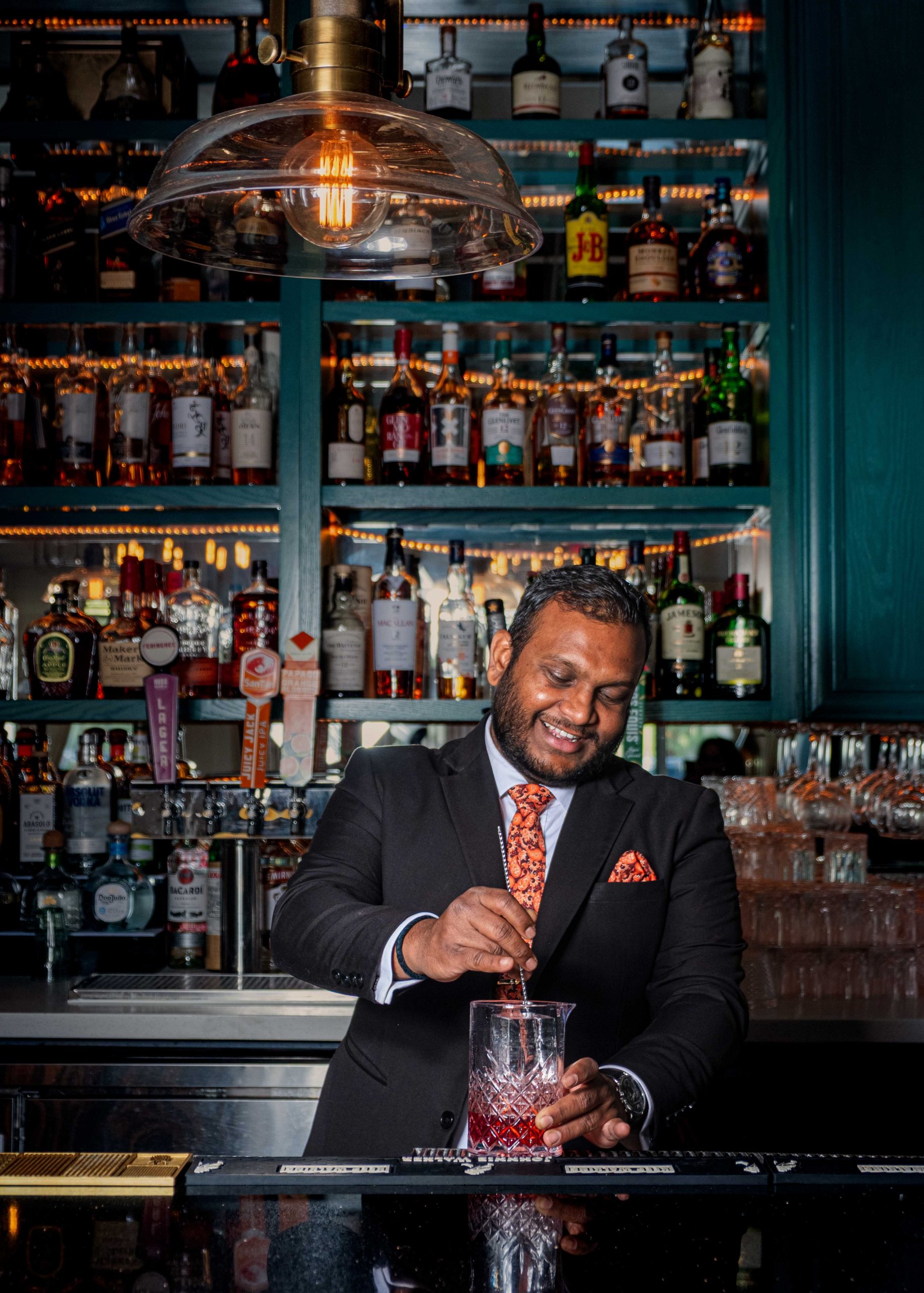 Kishore Thadikamalla, beverage director for Feringhee. Photo by Mirelle Inglefield Kishore Thadikamalla, beverage director for Feringhee. Photo by Mirelle Inglefield