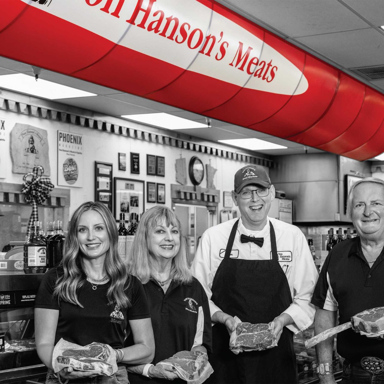 The Faces of Friendly, Old-Fashioned Meat Market