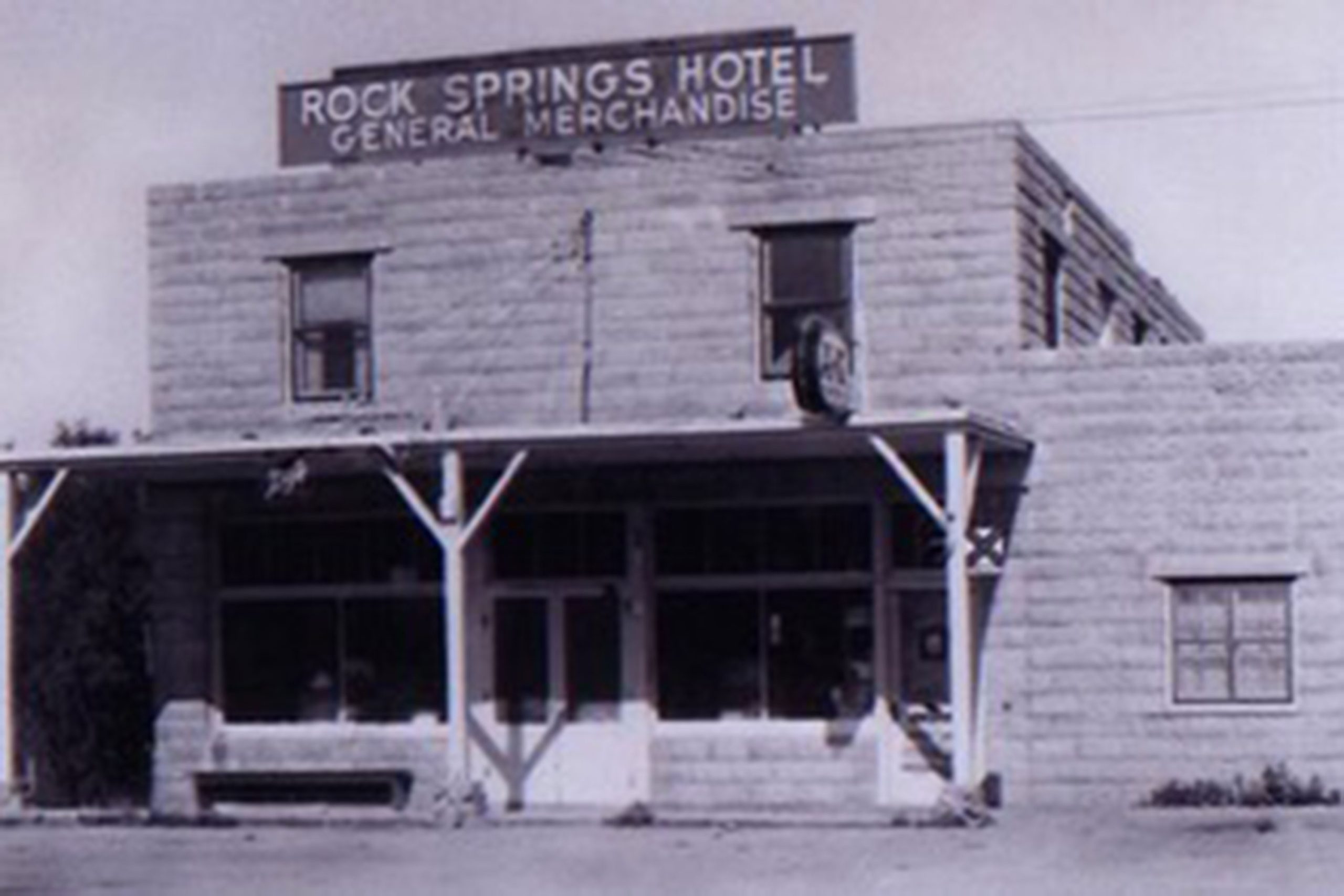 Rock Springs Hotel in 1918 Rock Springs Hotel in 1918