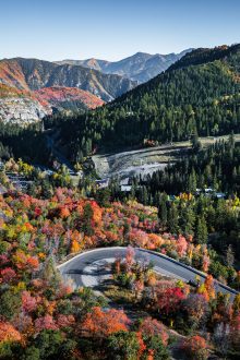 Road to Sundance Mountain Resort,