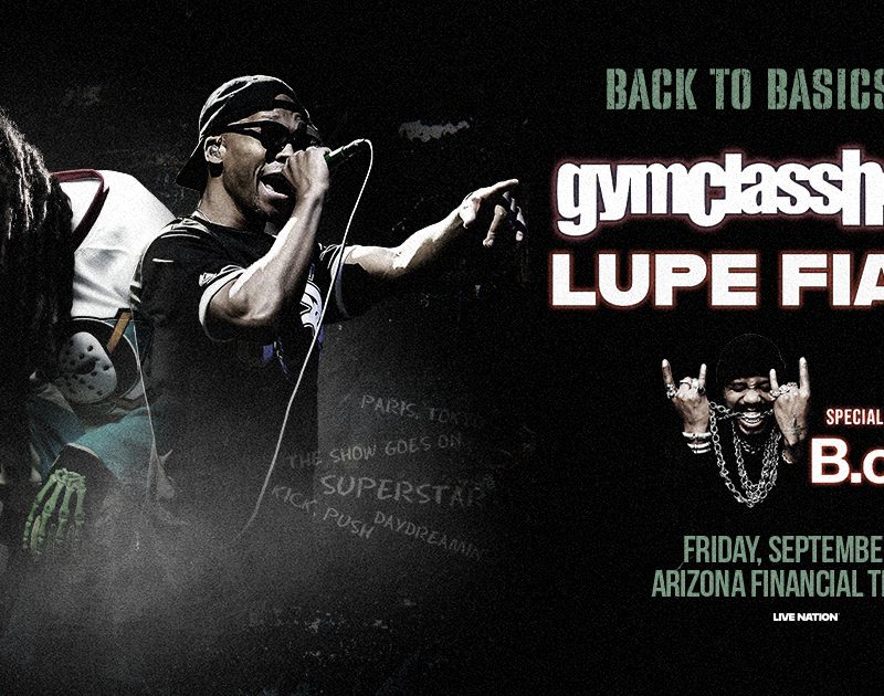 Enter to Win Tickets to gymclassheroes. & Lupe Fiasco