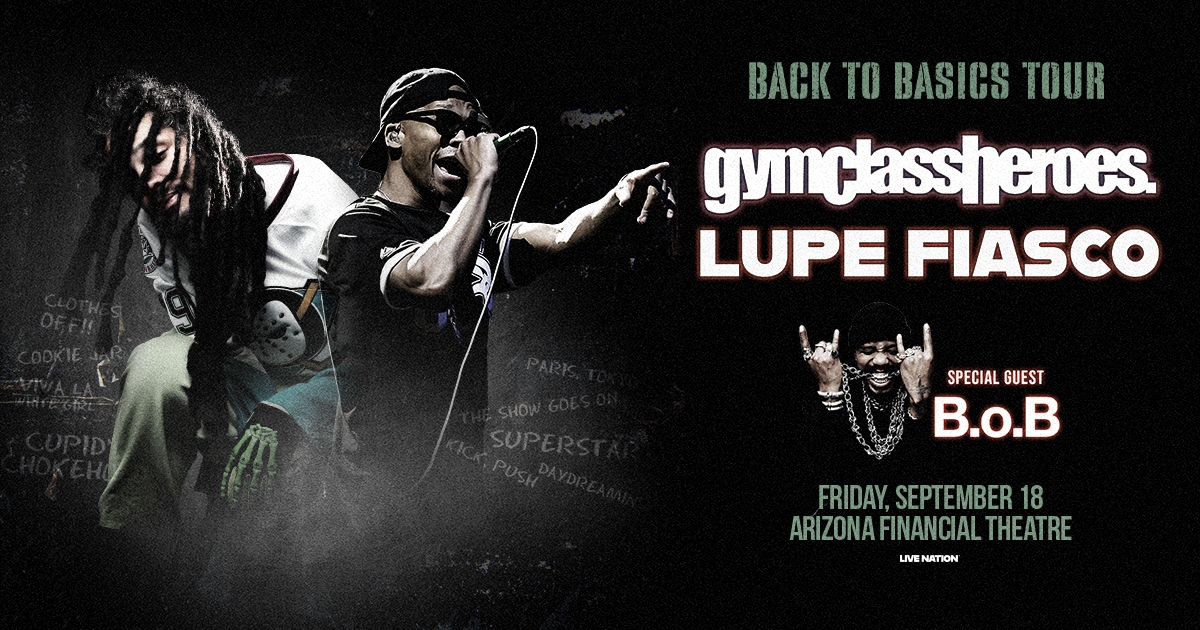 Enter to Win Tickets to gymclassheroes. & Lupe Fiasco